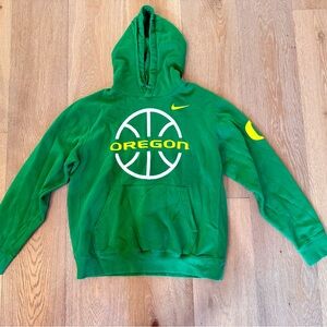 Nike Oregon Green Basketball Hoodie, Medium *NWOT*